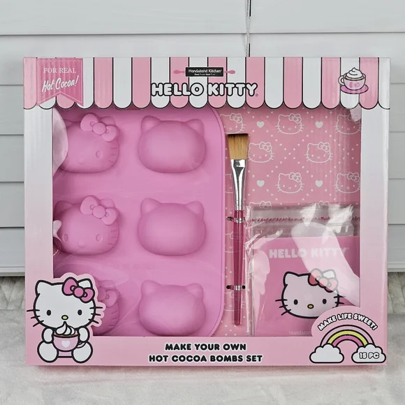 HELLO KITTY Make Your Own Hot Chocolate Bombs Set - Picture 1 of 12